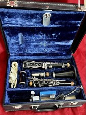Vintage Evette Clarinet Case Accessories Early Serial Signed France West Germany