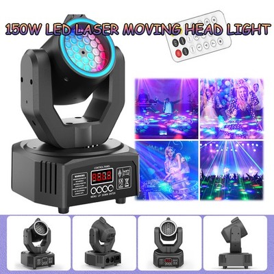 120W LED Moving Head LightBeam Multi Pattern Auto Sound Active Mode DMX Control