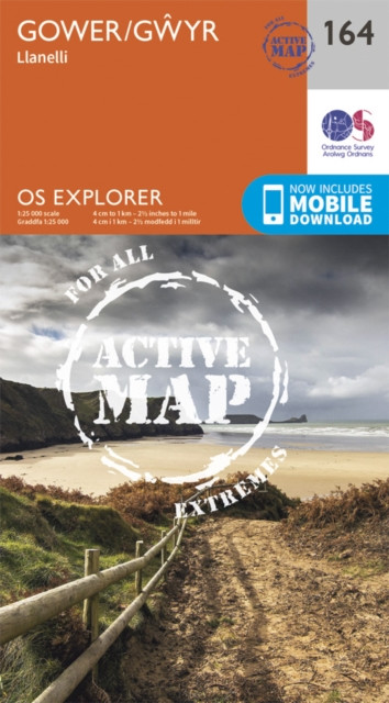 Gower, Llanelli by Ordnance Survey (Sheet map, folded)