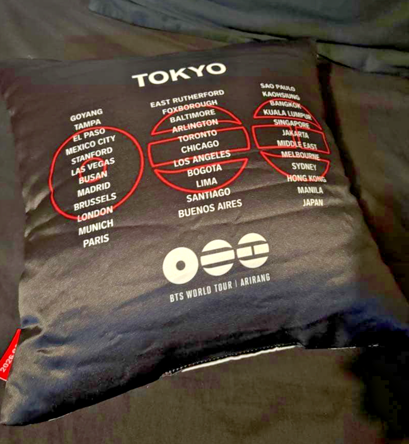 New BTS WORLD TOUR 'ARIRANG' VIP Seat Benefits Set in Tokyo Army
