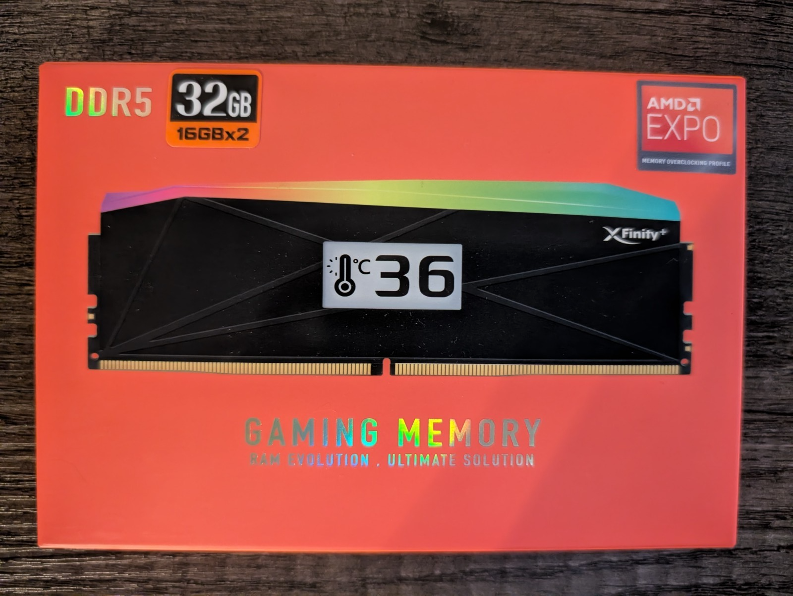 V-COLOR OLED XFinity+ RGB - DDR5 8000MHz - 32GB (2x16 ...