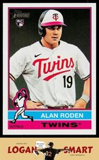 Alan Roden 2025 Topps Heritage #544 RC Minnesota Twins