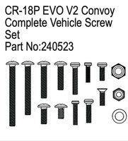 Hobby Plus Rc Complete Vehicle Screw Set, Convoy Evo V2 / HBP240523