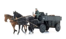 HO Artitec Minitanks Supply Wagon with Driver Panzer Army  #A2285.6870737