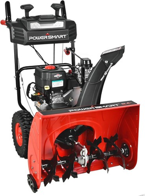 #ad 26 Inch Self Propelled Two Stage Snow Blower Gas Powered 208cc Briggs and Stratt $1609.99