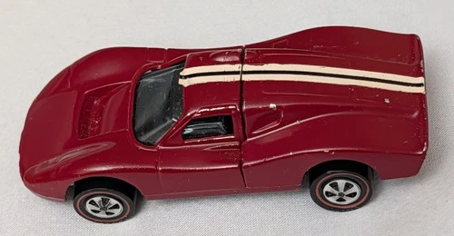 Hot Wheels Original Redline 1969 Ford Mk IV - Enamel Red - Free Shipping!