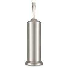 Stain Nickel Toilet Brush and Holder Set, Stainless Steel Toilet Brush for Ba...