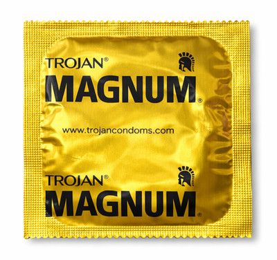 Trojan Magnum Large Lubricated Bulk Count Condoms (Select Qty)