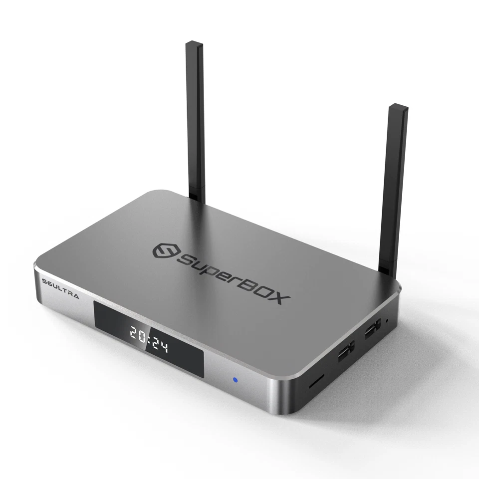 2025 Новый SuperBox S6 Ultra голосовой пульт 4 + 128GB, время сдвига - Изображение 4 из 4