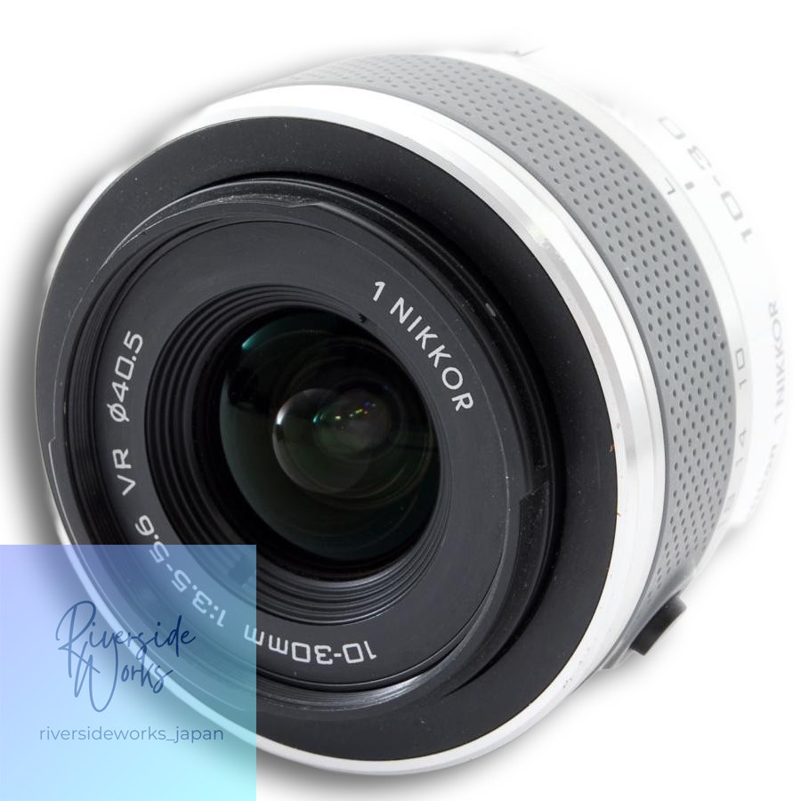 Nikon 1 NIKKOR 10-30mm 3.5-5.6 VR ホワイト Nikon 1 NIKKOR VR 10-30mm F/3.5-5.6 Lens White Used with JP | eBay