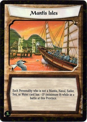 Mantis Isles - Fire & Shadow - Legend of the Five Rings CCG