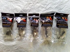 5 Hometime Safety Glasses - either 5 of same type, or 1 of each type (total 5)