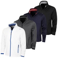 Calvin Klein Herren 2026 Kragen Detail Wasserdicht Stretch Golf Jacke 45% Rabatt UVP