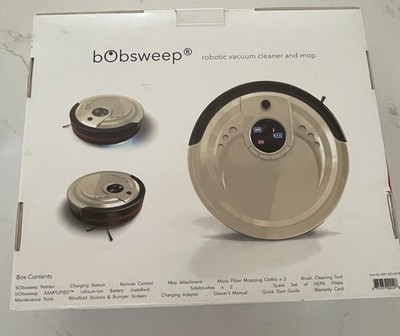 bObsweep Robotic Vacuum & Mop Open Box New Complete Auto Cleaner NEW