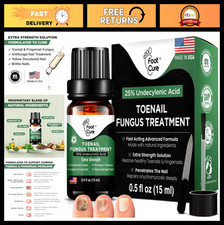 Extra Strength Toenail Fungus Treatment - Athlete's Foot Nail Repair, Tea Tree