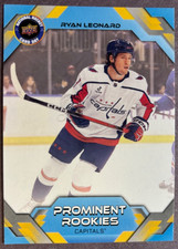 2025-26 UD NHCD Prominent Rookies #NHCD-4 Ryan Leonard Washington Capitals RC