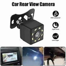 Car Rear Backup Reverse Camera HD 4LED Waterproof Night Vision Universal Camera