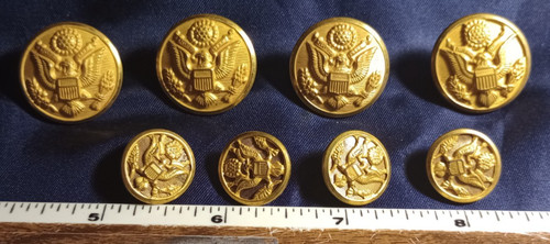 US WW2 Army uniform 8-button set