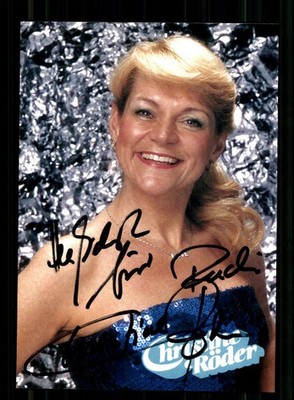 Christine Röder Autograph Card Original Signed # BC 235165