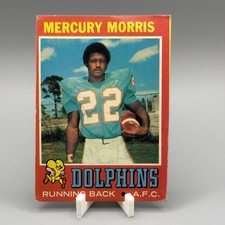 Mercury Morris Rookie Card - 1971 Topps #91 (RC) - See Pictures For Condition. rookie card picture