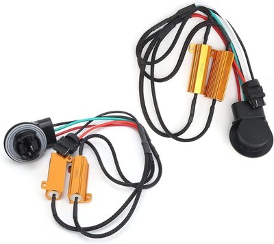 2x 50W 3157B LED Decoder Lastwiderstand Canbus Blitz fehlerfrei Canceller für NEU