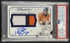 POP 1 PEYTON MANNING PSA 10 2015 PANINI FLAWLESS GAME-USED PATCH AUTO BLUE 15/20