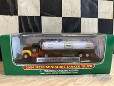 Vintage 2004 Hess Miniature Tanker Truck NIB