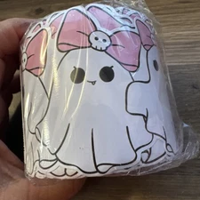 Pink Bow Ghost Halloween Bulletin Board Boarder 82 Ft Each Roll. 2 Rolls.