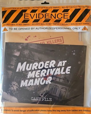 Unsolved Case Files Murder At Merivale Manor Cold Case Game Files NEW