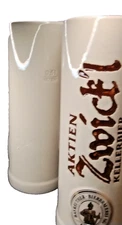 Celebrate Octoberfest with authentic Bavarian pair of Aktien Zwick Keller steins