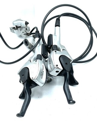 Shimano Deore XT ST-M765 Shifters Hydraulic Disc Brake Combo Set 3 x 9 Speed MTB