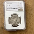 1918-S Walking Liberty Half Dollar 50C NGC Vg10