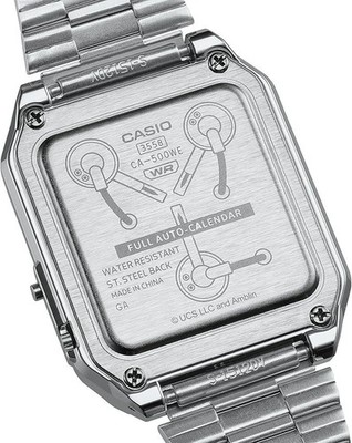 CASIO CLASSIC Back To The Future Collaboration model Watch CA