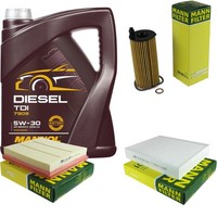 Inspektionspaket 5L Mannol TDI 5W-30 FüR BMW F20 118I 116I 114I F21 F31 320I
