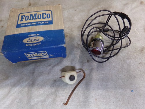 Parking Brake Signal Lamp Kit, 1966 Ford Galaxie, NOS - Picture 3 of 8