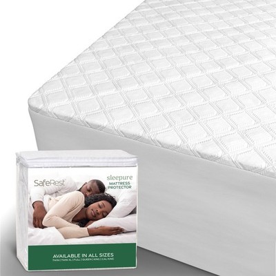 SafeRest Sleepure Waterproof Mattress Protector California King Size - Viscos...