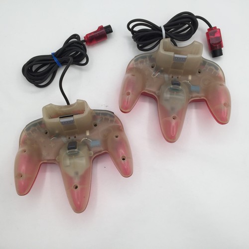 Nintendo 64 Konsole Clear Red 4 Controller Bundle Spiele N64 Japan getestet - Bild 5 von 16