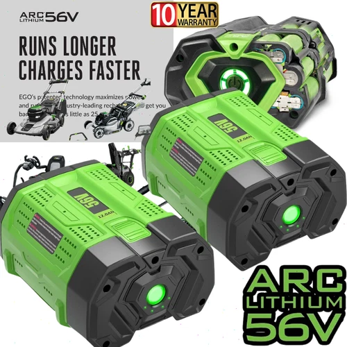 1~2PACK 56V 12.0Ah upgrade For EGO BA5600T Power + 56V 10Ah Lithium New Battery