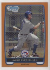 2012 Bowman Chrome Prospects Orange Refractor /25 Jake Marisnick #BCP23