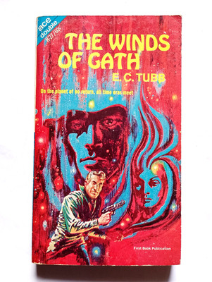 The Winds of Gath / Crisis on Cheiron - Tubb/Coulson, Ace Double H-27, 1967