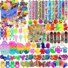 132 Pcs Party Favors - Assortment Treasure Box Toys for Kids 4-8, Classroom P...