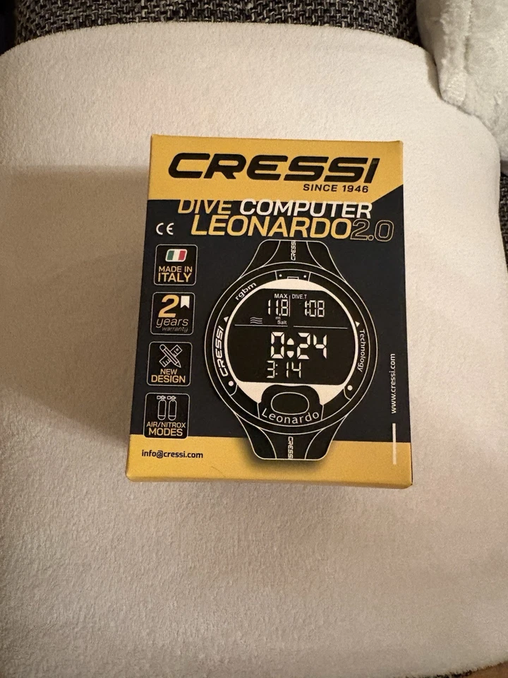Cressi Leonardo Tauchcomputer 2.0 weiss 