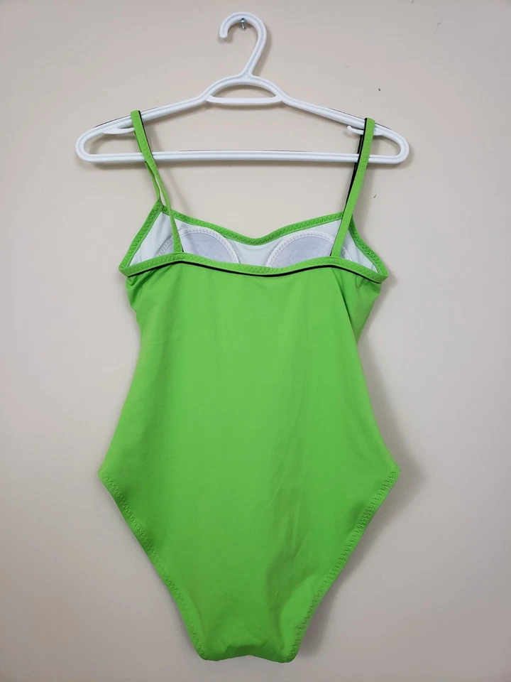 (85) Ralph Lauren Women’s One Piece Swimsuit Size 8 Green Swim Pool Beach - Image 4 of 4