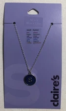 New Claire’s Jewelry “S” Mood Necklace *NWT* 16” + 3”