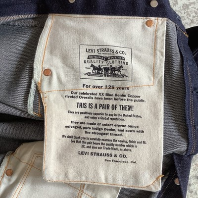 Rare Levi's 125-0024 L.V.C 1873 125th Anniversary Made in USA W34