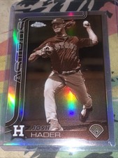 2025 Topps Chrome - Josh Hader #295 Sepia Refractor
