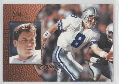 1996 Select Promo Troy Aikman #1 HOF 0e8