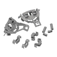 Original Bosch Siemens Neff Korbablagen Lagerset Befestigung Unterkorb 00428344