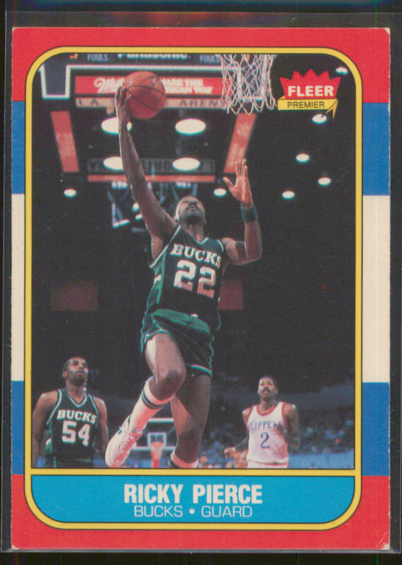 1986-87 Fleer #87 Ricky Pierce