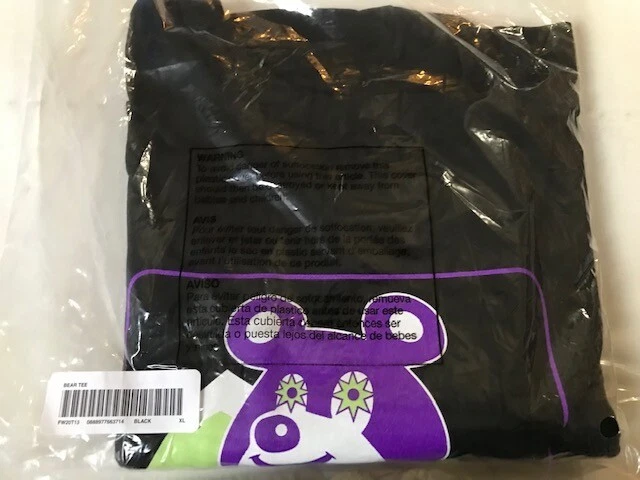 Tee shirt Supreme Bear noir XL FW20 authentique